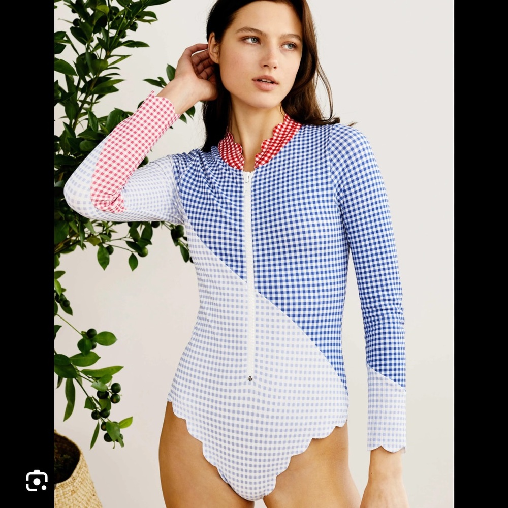 Marysia North Sea Gingham Suit